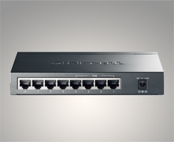 Switch de bureau 8 ports Gigabit – 4 Ports PoE