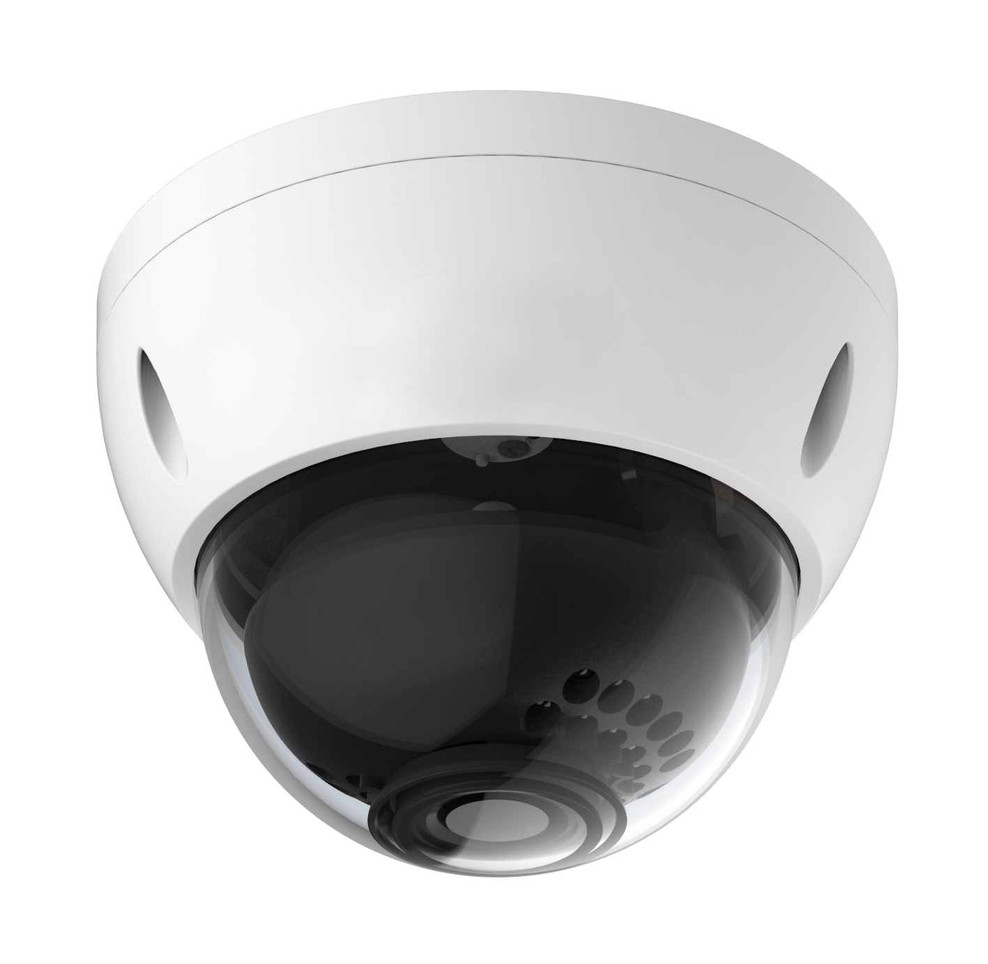 Caméra dôme 2,4 mégapixels 1080p IR HDCVI anti-vandalisme
