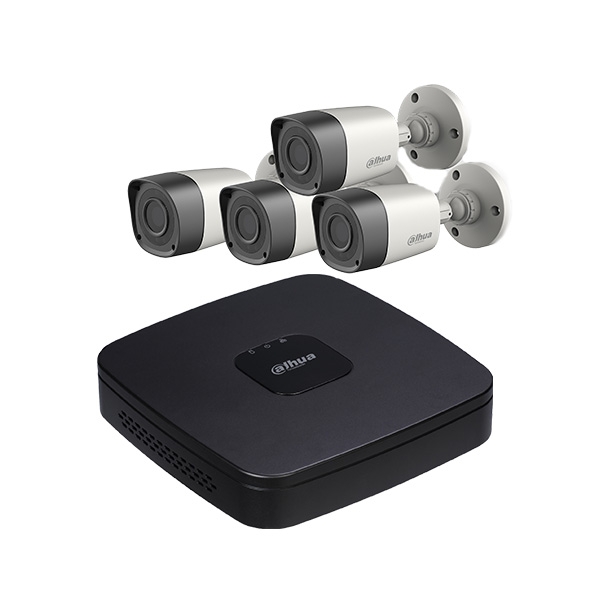 720P HDCVI Kit KIT/HCVR4104C-S2/4-HFW1000R