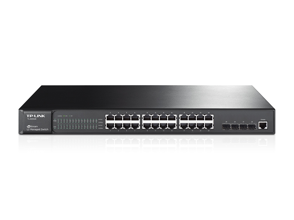 Switch JetStream™ administrable niveau 2 24 ports Gigabit