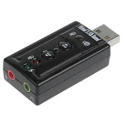 USB sound card 7,1