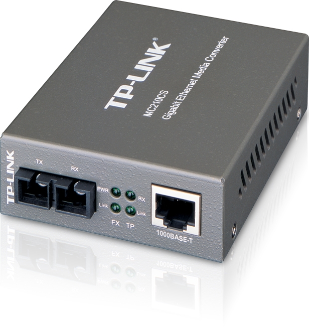 Convertisseur de média Gigabit Ethernet
