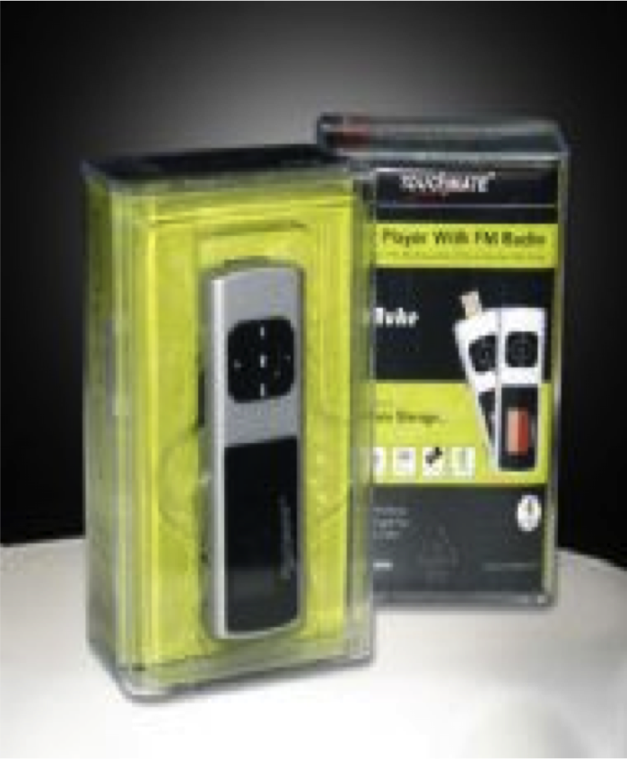 TOUCHMATE MP3 Player With FM Radio